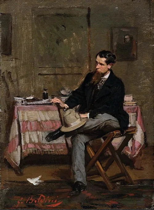 The painter Vincenzo Cabianca - Giovanni Boldini
