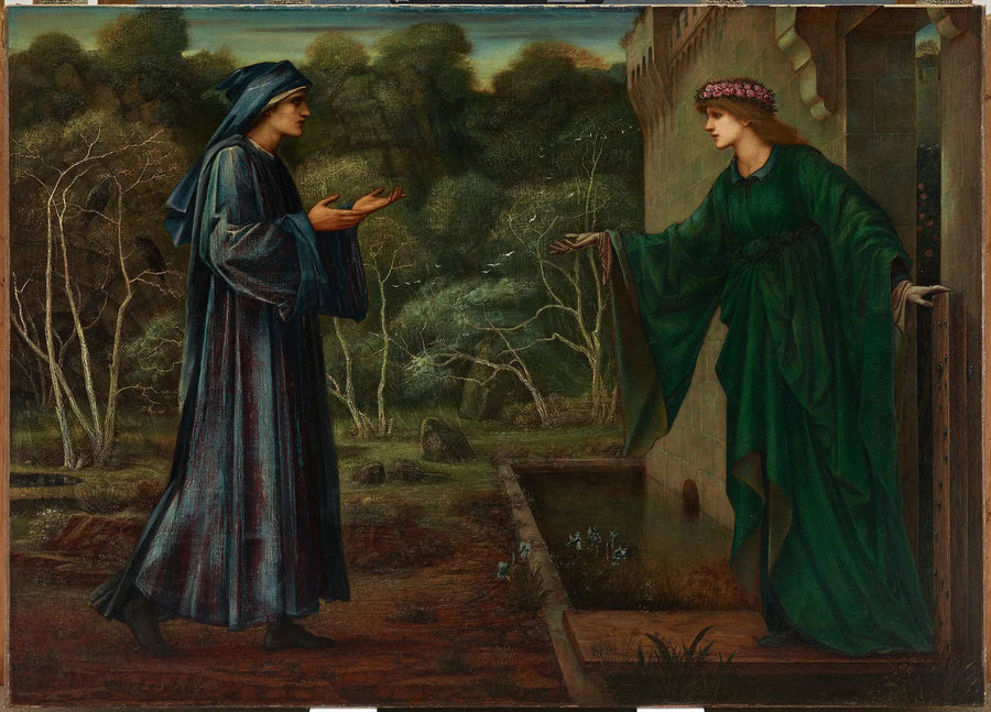 The Pilgrim at the Gate of Idleness - Edward Burne-Jones