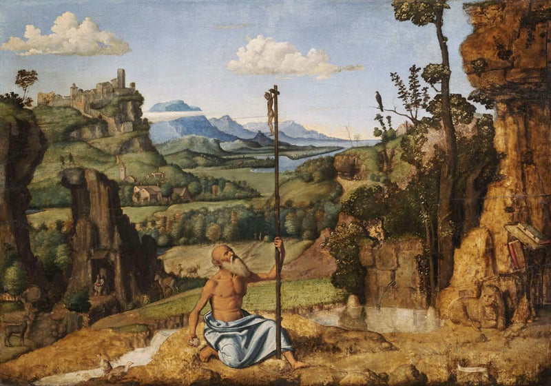 The Penitent Saint Jerome in the Desert - Cima da Conegliano