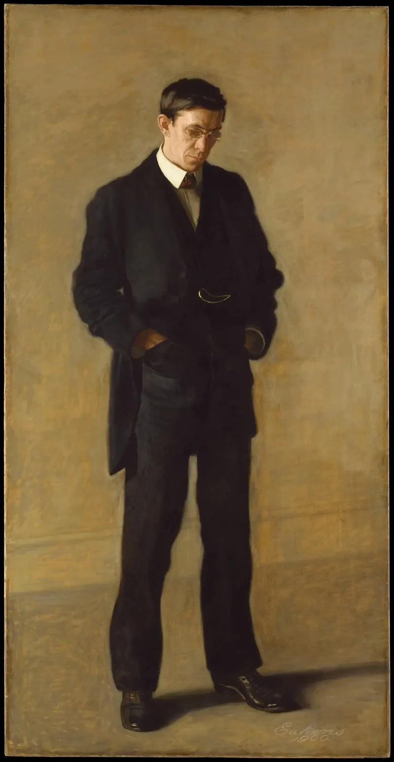 The Thinker: Portrait of Louis N. Kenton - Thomas Eakins