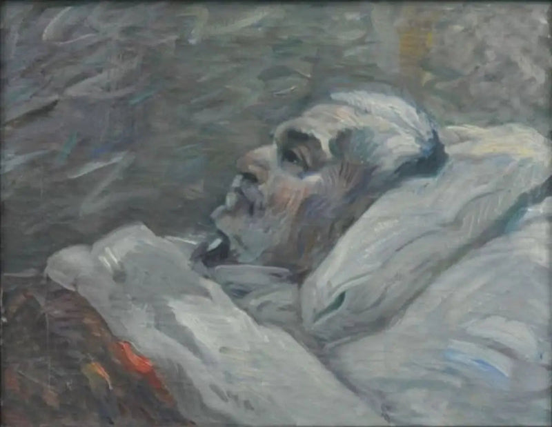 The Father on the Sickbed I - Franz Marc