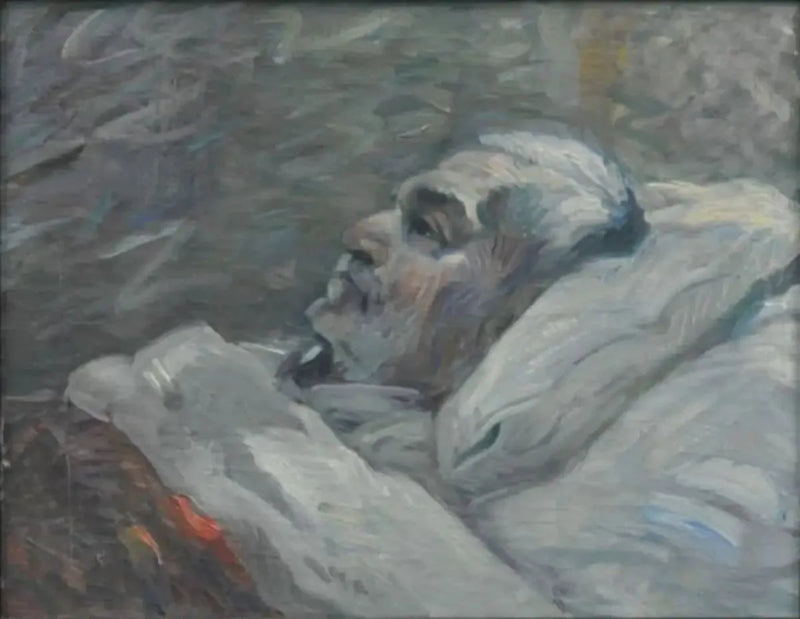 The Father on the Sickbed I - Franz Marc