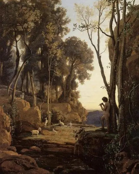 The Little Shepherd - Jean-Baptiste Camille Corot