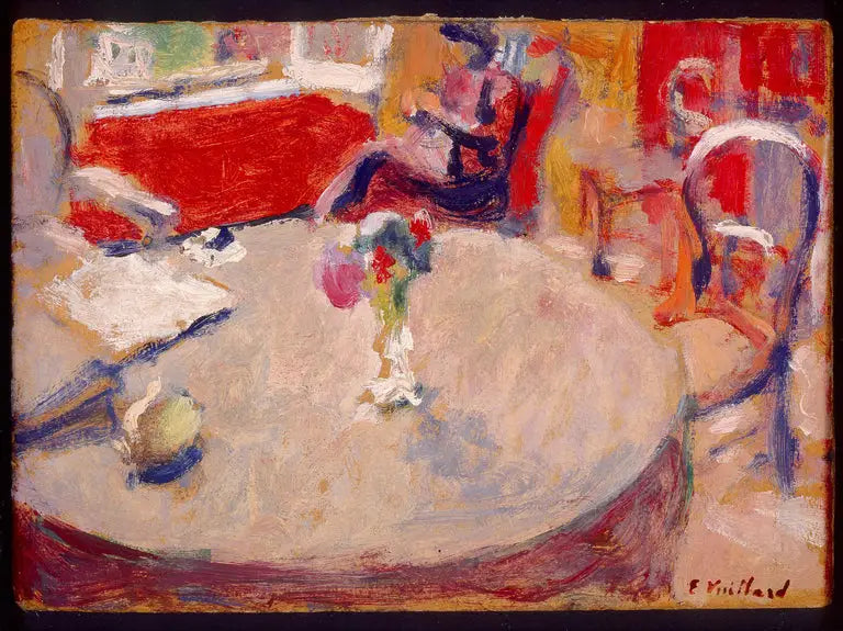 The small bouquet on the table - Édouard Vuillard