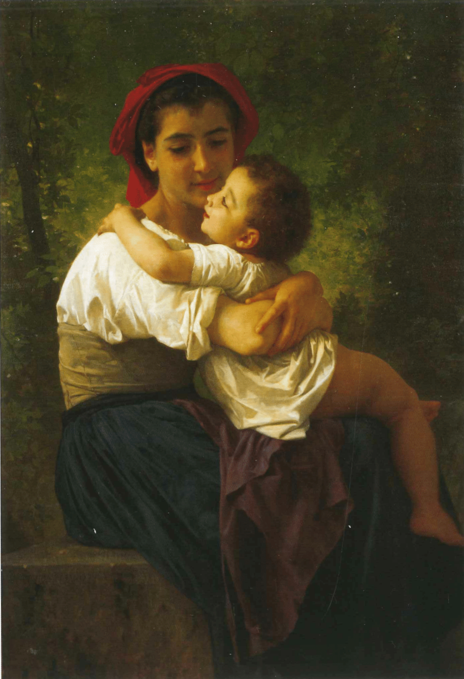 Le Petit Câlin de William-Adolphe Bouguereau