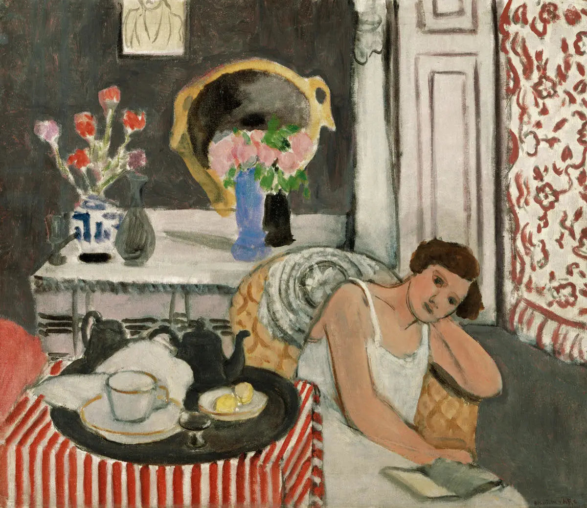 Reproduction du tableau « Le Petit Déjeuner - Henri Matisse » par Alpha Reproduction en peinture à l’huile