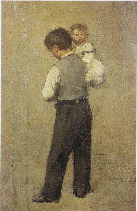 The Little Brother - Jean Béraud