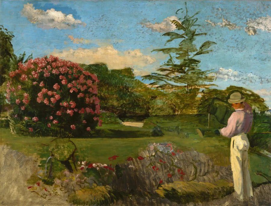 The Little Gardener - Frédéric Bazille