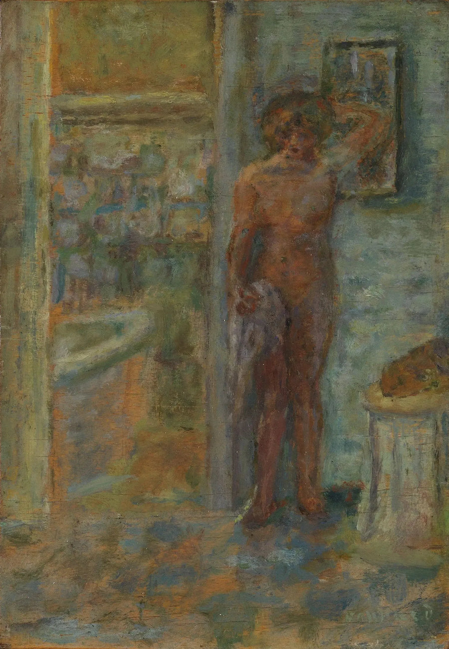 The small nude at the mirror - Pierre Bonnard