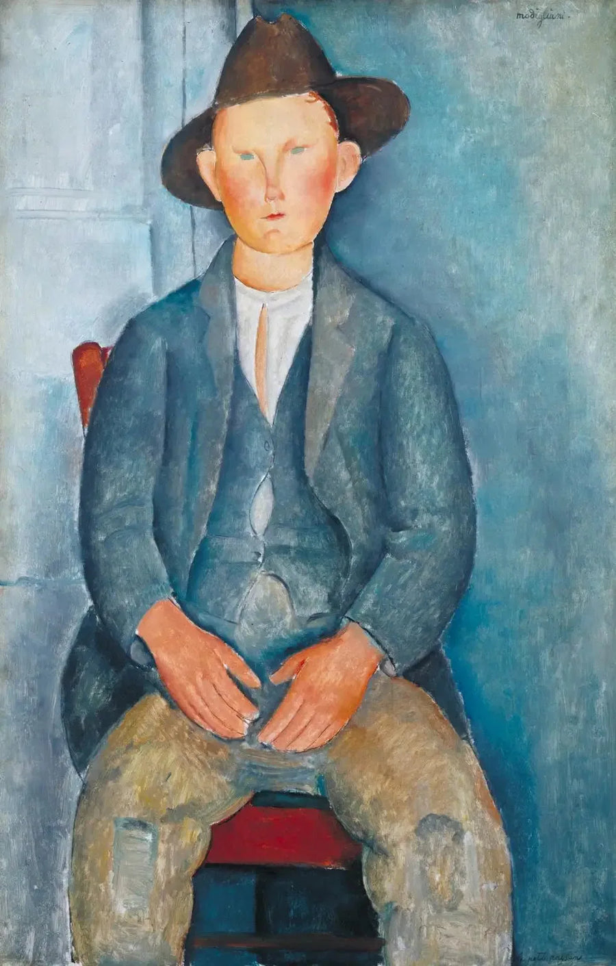 The Little Peasant - Amedeo Modigliani