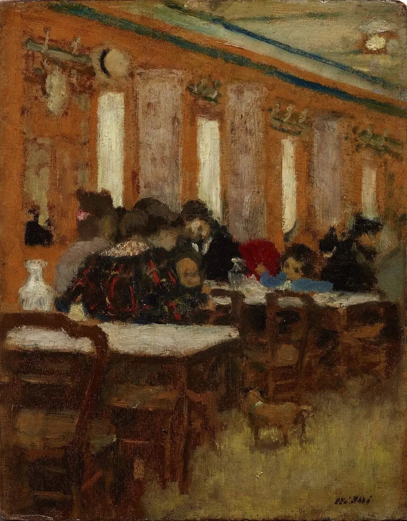 The Little Restaurant - Édouard Vuillard