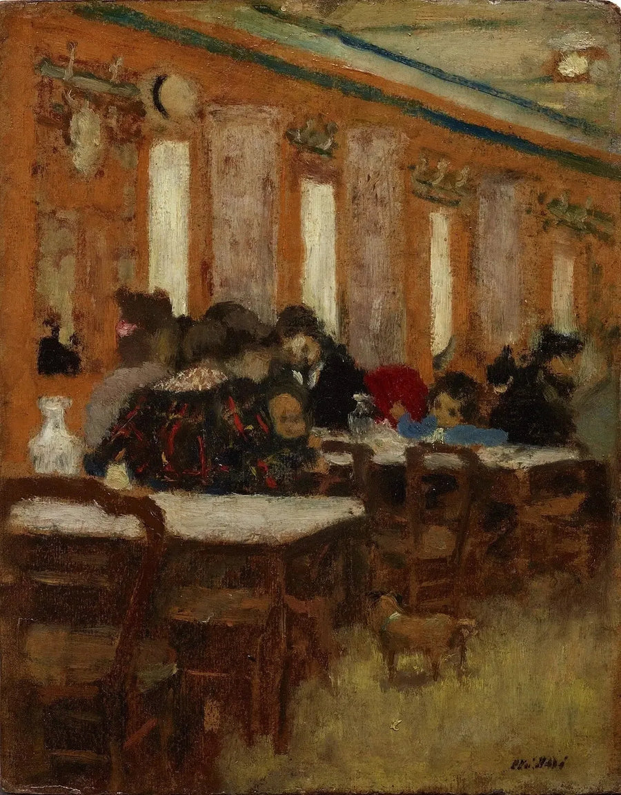 The Little Restaurant - Édouard Vuillard