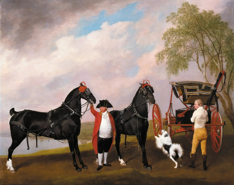 The Phaéton of the Prince of Wales - George Stubbs