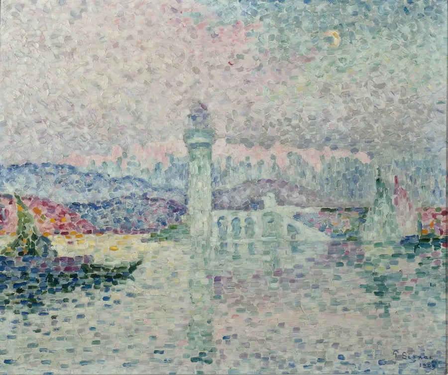 The Lighthouse of Antibes - Paul Signac
