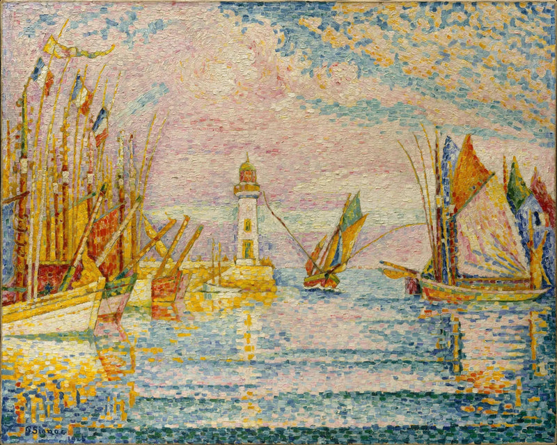The Lighthouse, Groix - Paul Signac