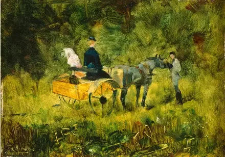 The Trap - Henri de Toulouse-Lautrec