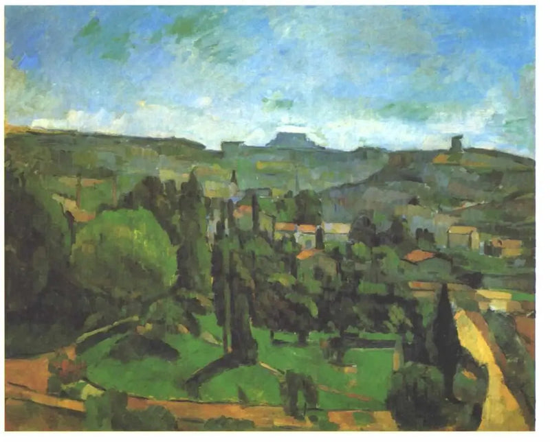 The King's Pestle, view from Bellevue - Paul Cézanne