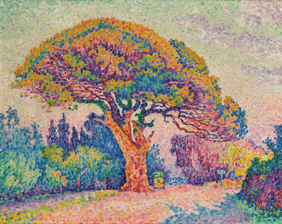 The Pine of Bertaud - Paul Signac