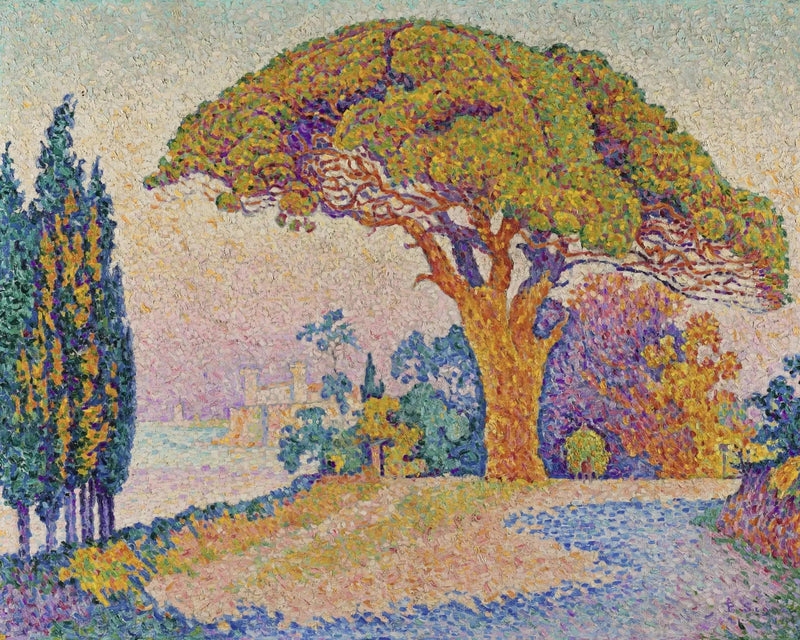The Pine of Bertaud - Paul Signac