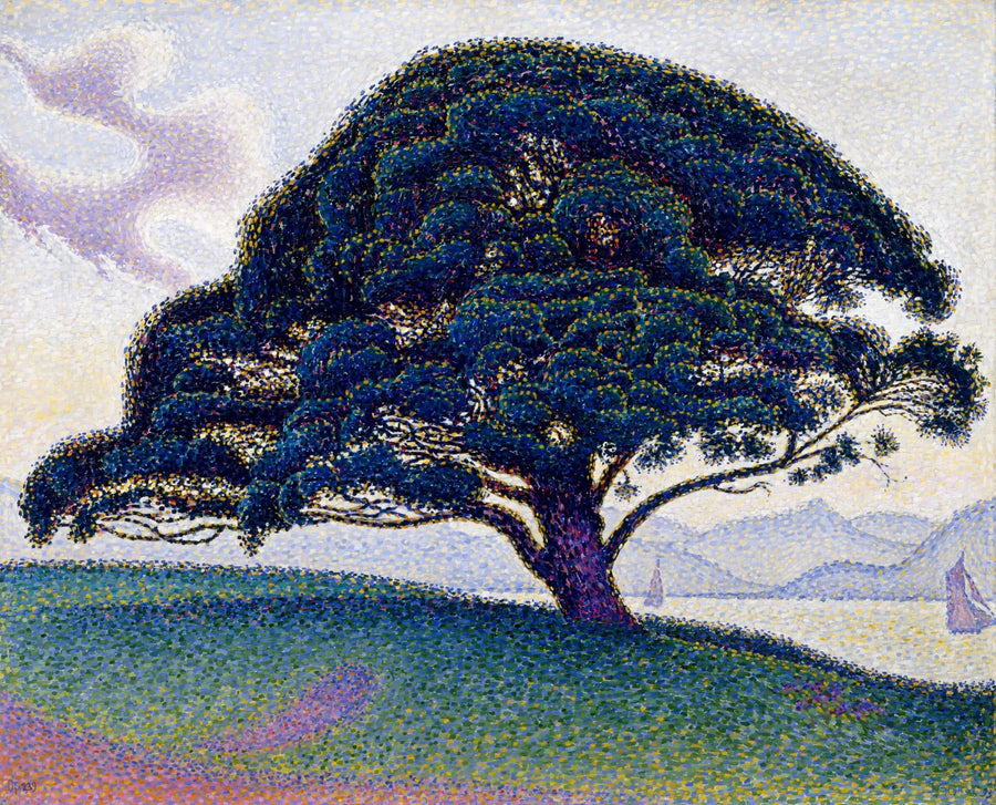 The Pine of Bonaventure - Paul Signac