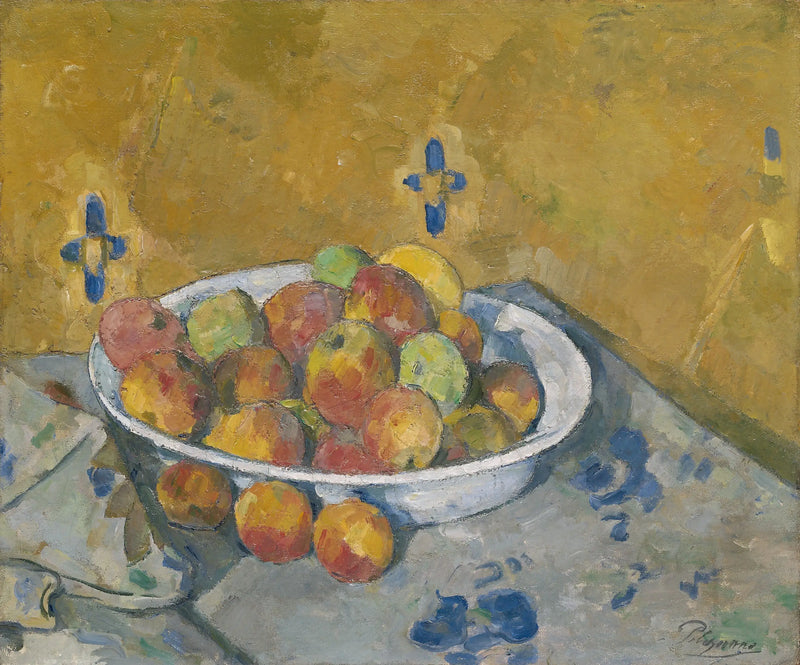 The Plate of Apples - Paul Cézanne