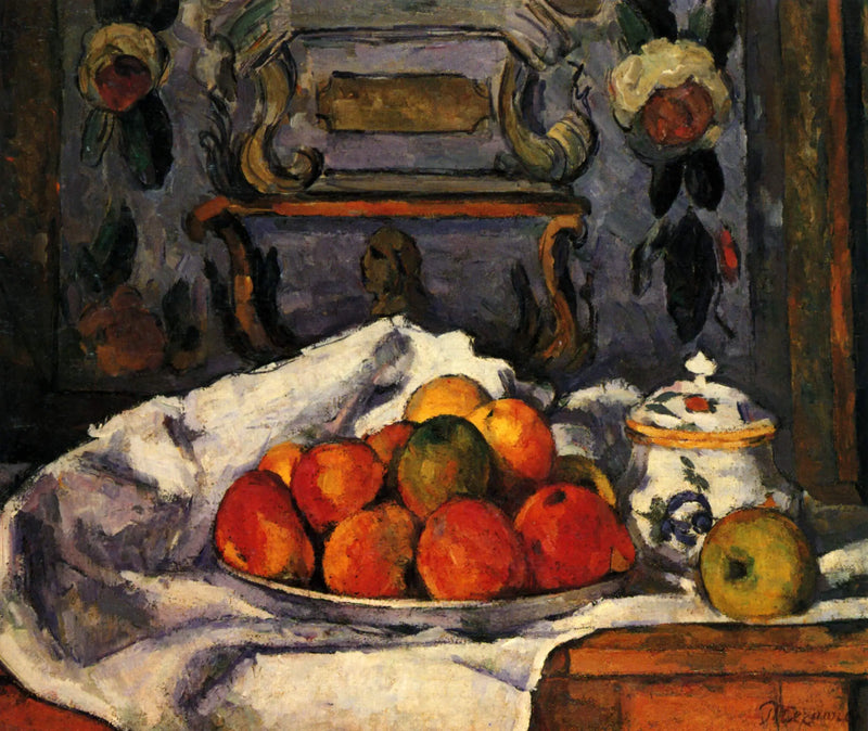 The Plate of Apples - Paul Cézanne