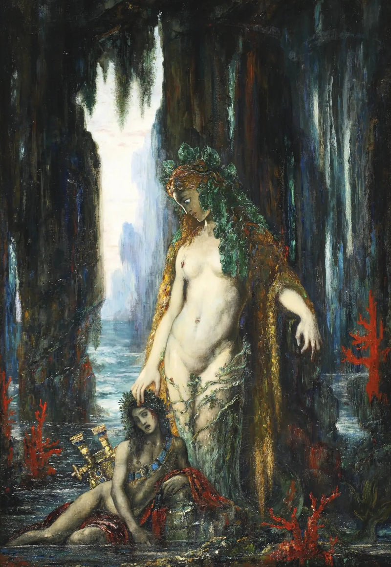 The Poet and the Siren - Gustave Moreau