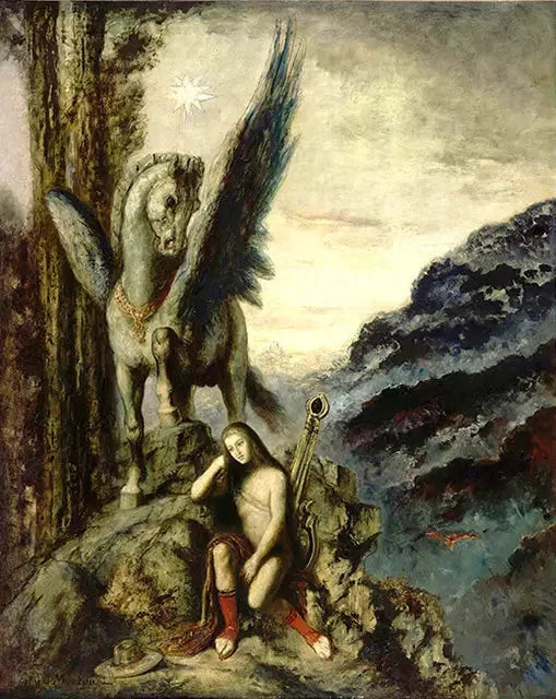 The Traveling Poet - Gustave Moreau