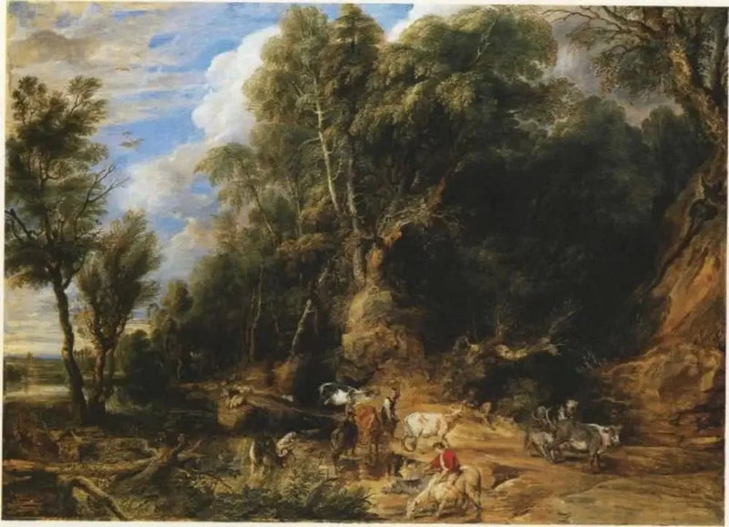 The Watering Place - Peter Paul Rubens