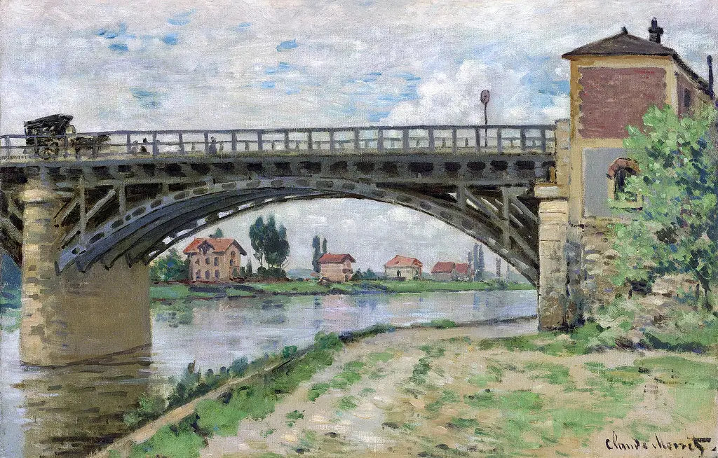 Le Pont d'Argenteuill - Claude Monet image 1 reproduction d’œuvre d’art à l’huile