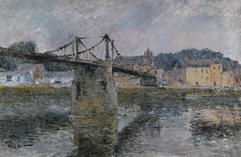 The Elbeuf Bridge - Gustave Loiseau