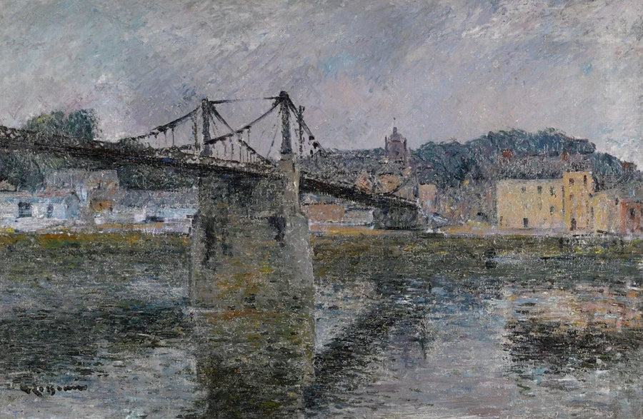 The Elbeuf Bridge - Gustave Loiseau