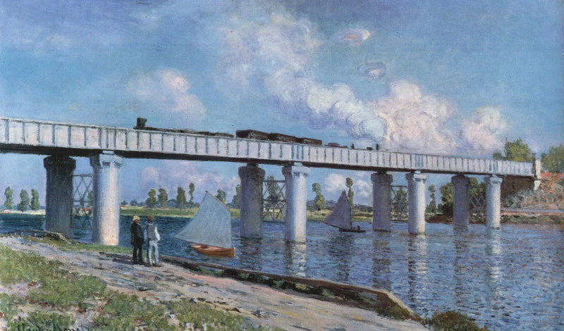 The Railway Bridge at Argenteuil - Claude Monet