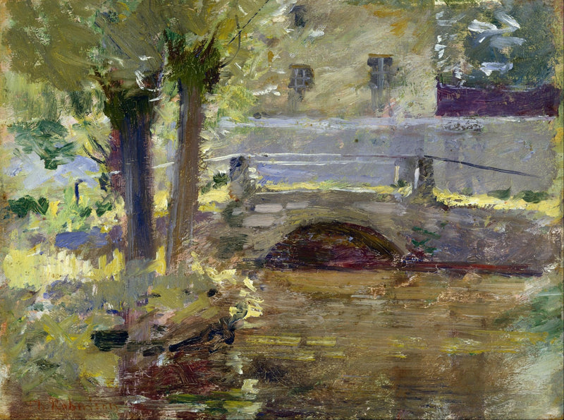 The Giverny Bridge - Theodore Robinson