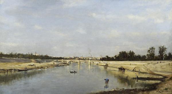 The Alma Bridge near Paris - Stanislas Lépine