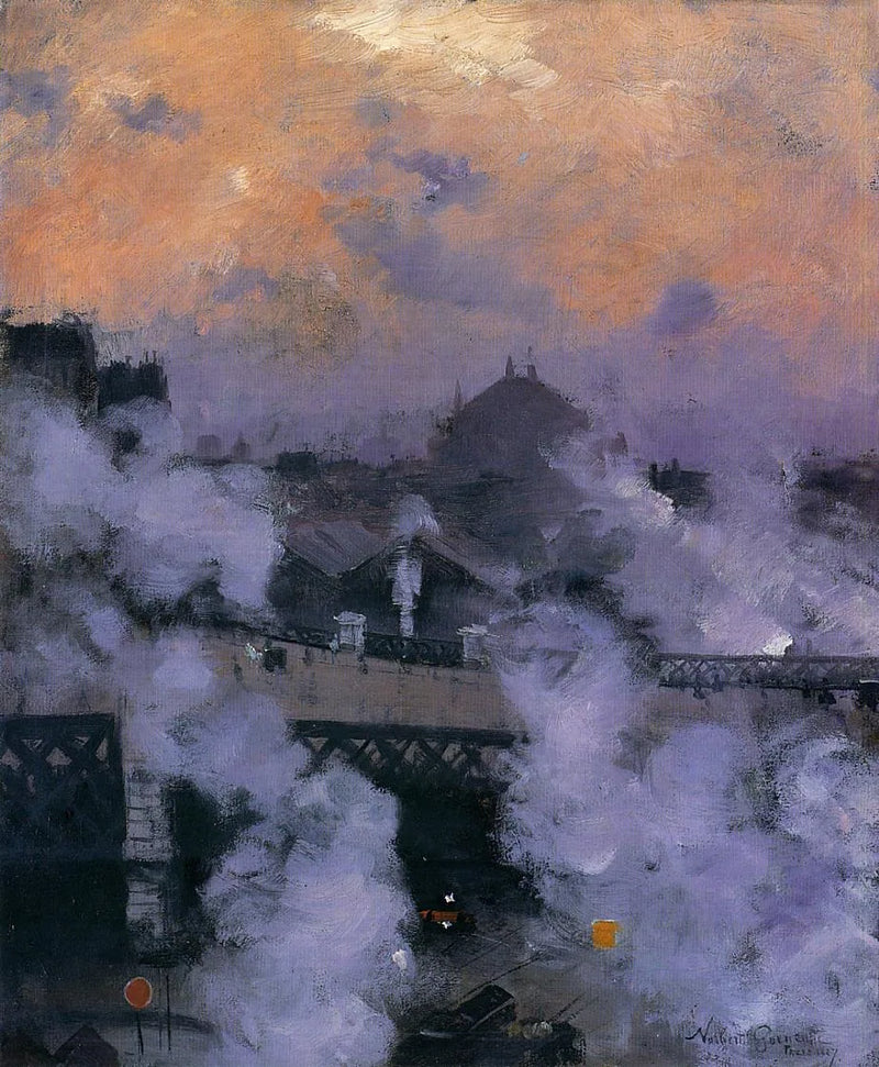 Europe Bridge at Night - Norbert Geneutte