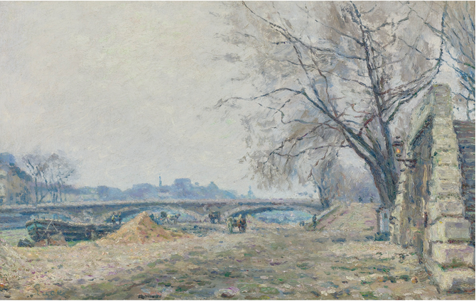 The Pont de Solférino - Maximilien Luce