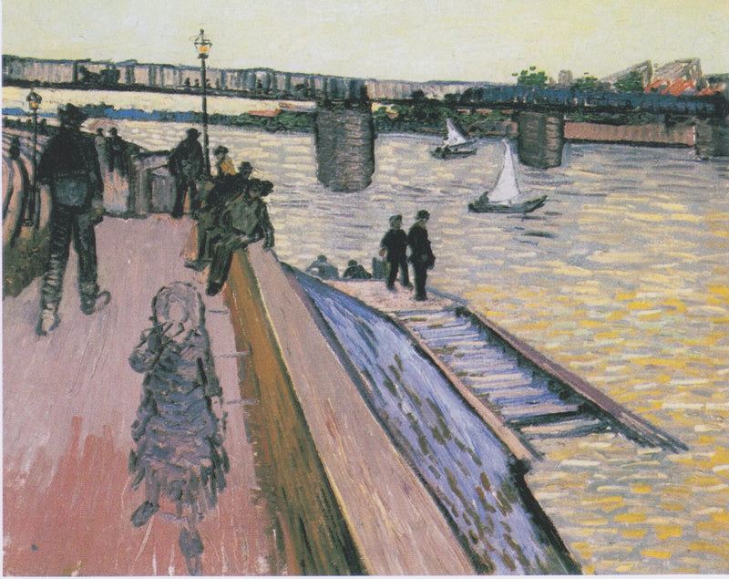 The Bridge at Trinquetaille - Vincent van Gogh