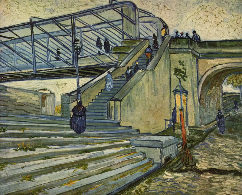The Bridge at Trinquetaille - Vincent van Gogh