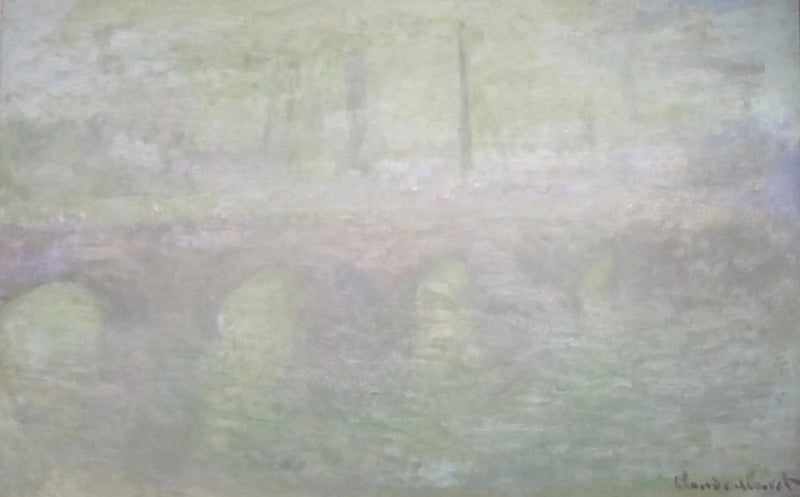 Waterloo Bridge, London, at Dusk - Claude Monet