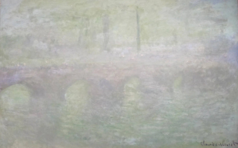 Waterloo Bridge, London, at Dusk - Claude Monet