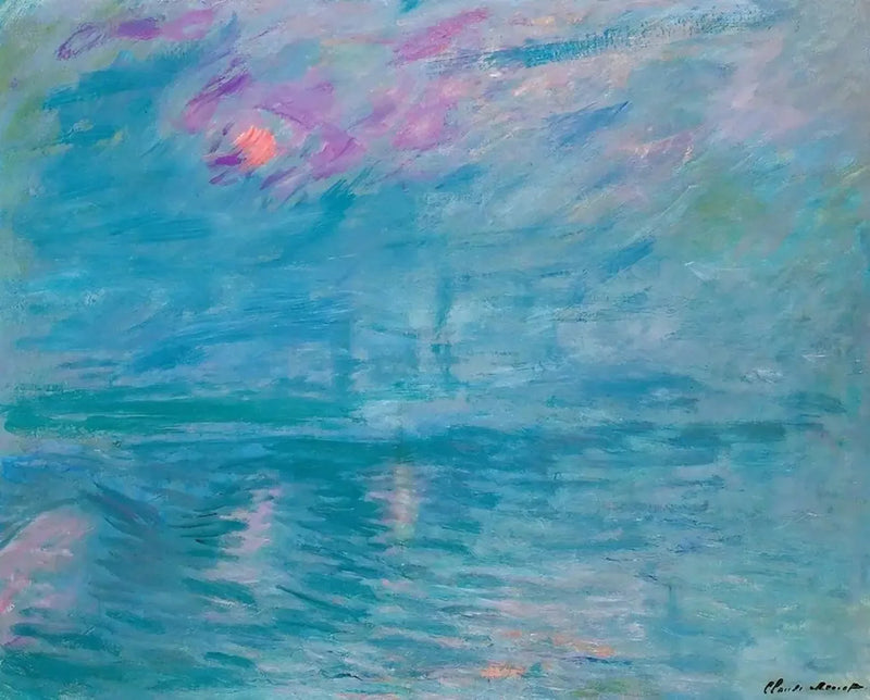The Waterloo Bridge - Claude Monet