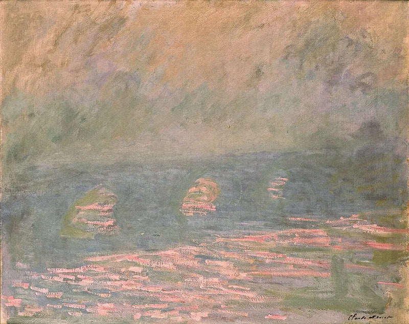 Waterloo Bridge - Claude Monet