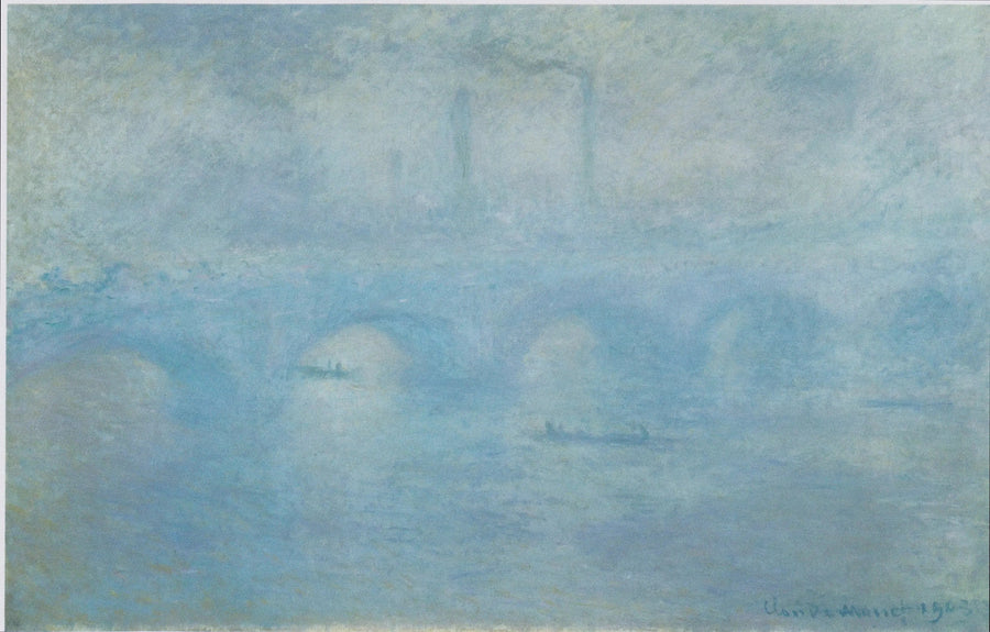 The Waterloo Bridge. Fog Effect - Claude Monet