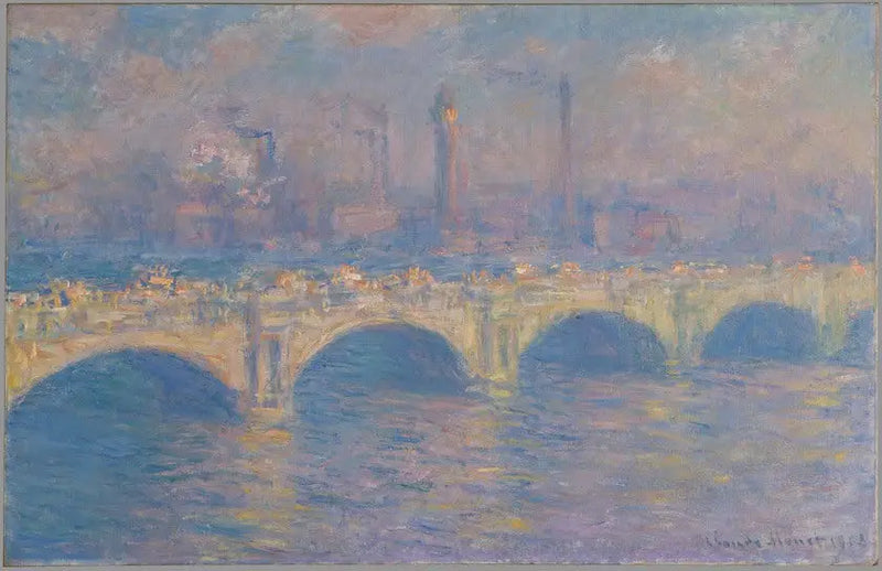 Waterloo Bridge, London - Claude Monet