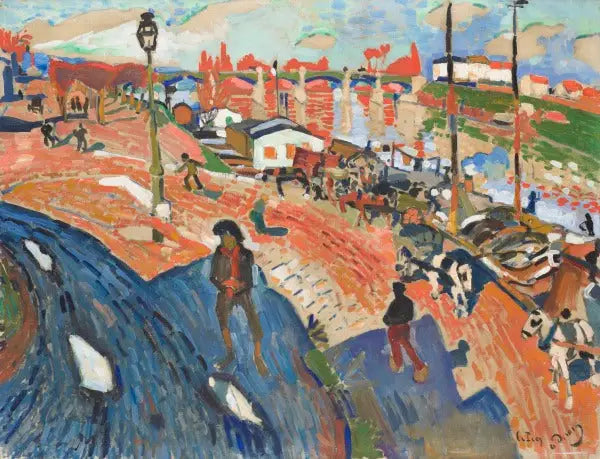 The Pont du Pecq - André Derain