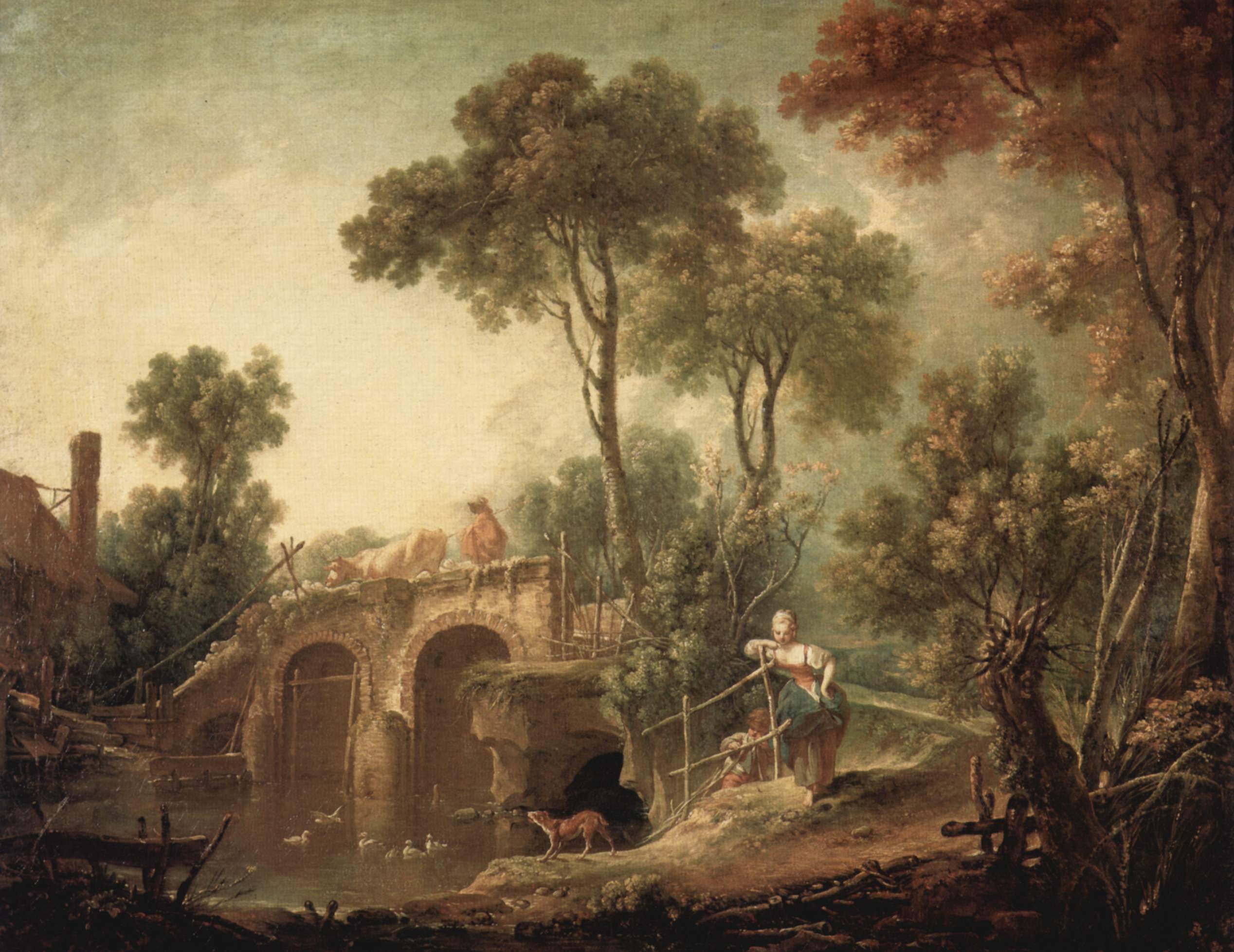 The Bridge - François Boucher