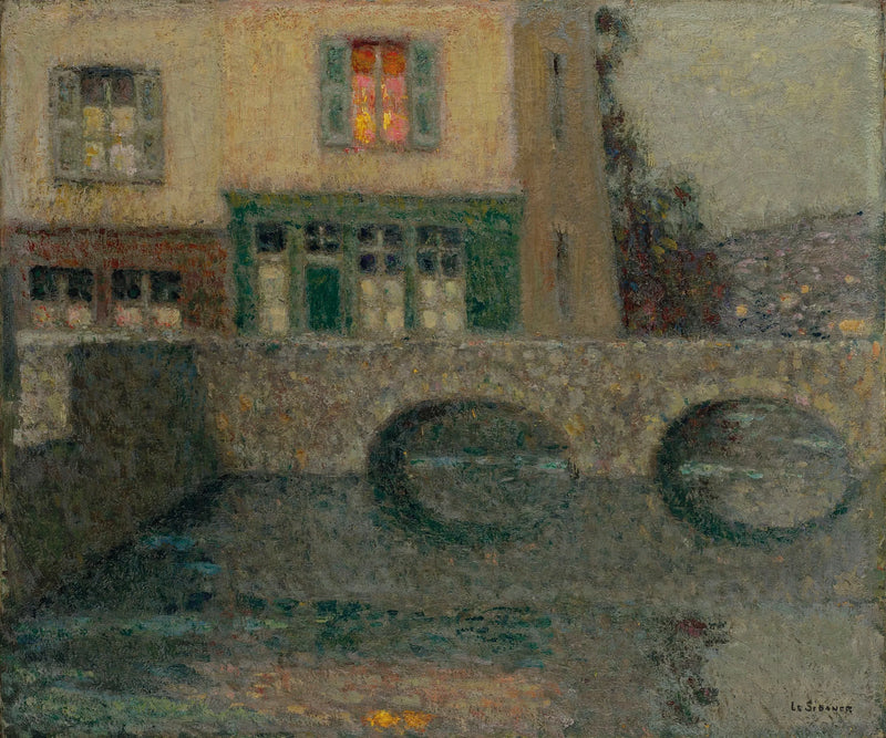The Bridge - Henri Le Sidaner
