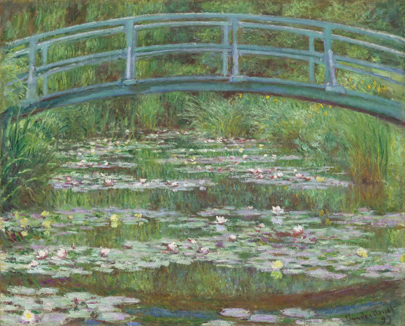 The Japanese Bridge – 1899 - Claude Monet