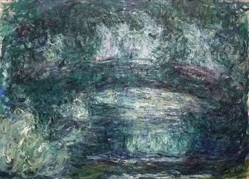 Le pont japonais - Claude Monet image 1 reproduction de peinture à l’huile